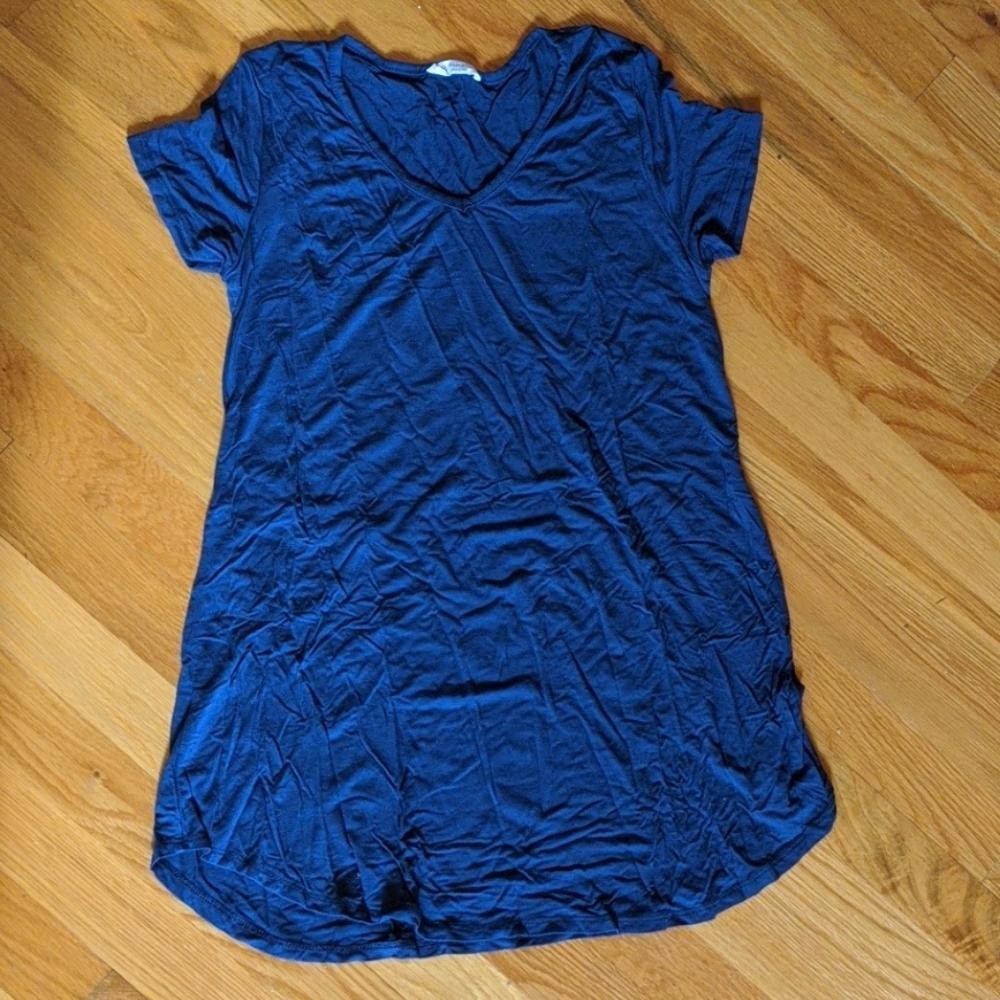 Navy Blue night tee